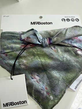 MFA Boston Monet “Water Lilies” scarf